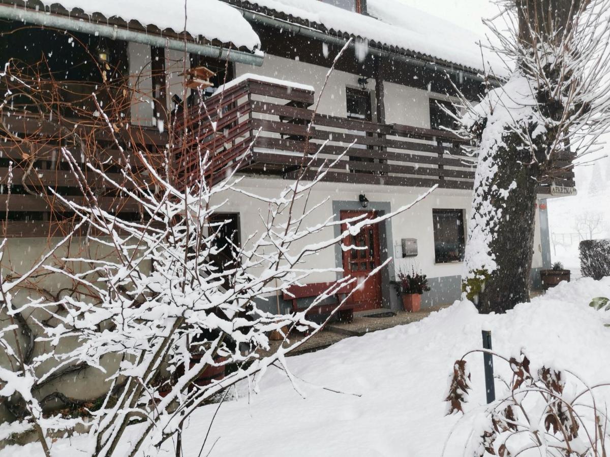 Apartma Pr Gatej Bohinj Exteriör bild