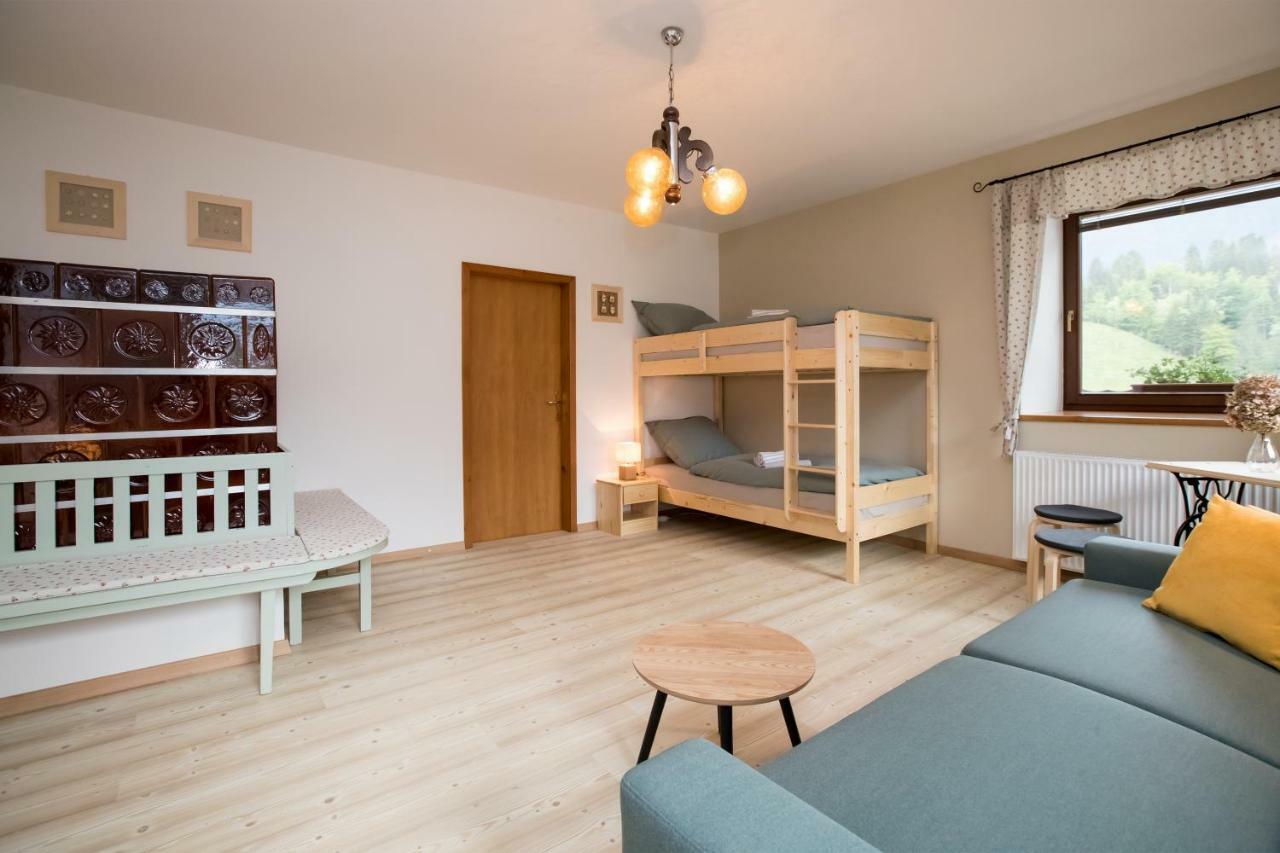 Apartma Pr Gatej Lägenhet Bohinj Exteriör bild