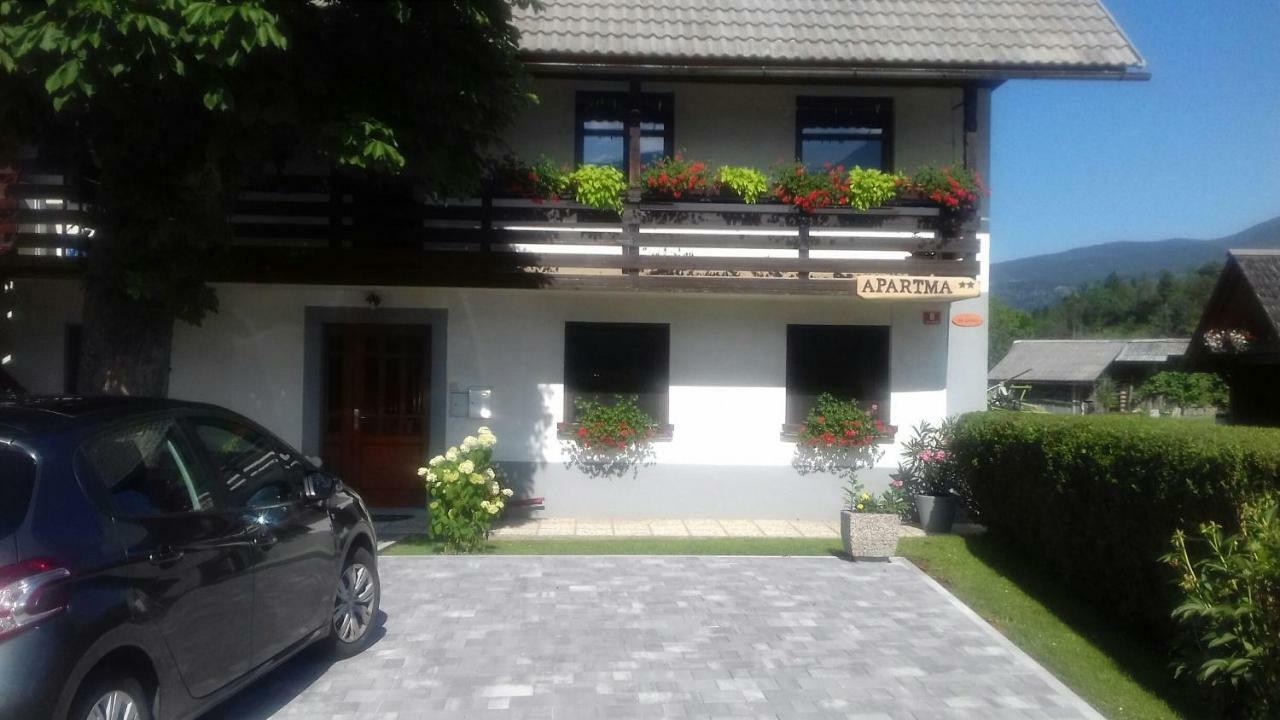 Apartma Pr Gatej Bohinj Exteriör bild