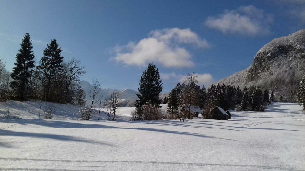 Apartma Pr Gatej Bohinj Exteriör bild