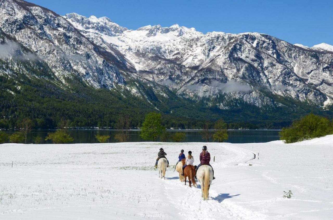 Apartma Pr Gatej Bohinj Exteriör bild